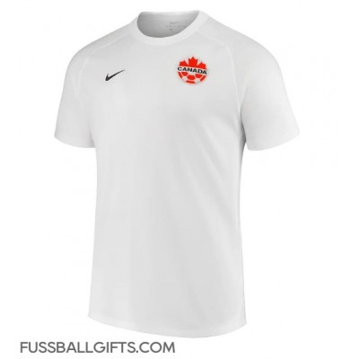 Kanada Fußballbekleidung Auswärtstrikot WM 2022 Kurzarm